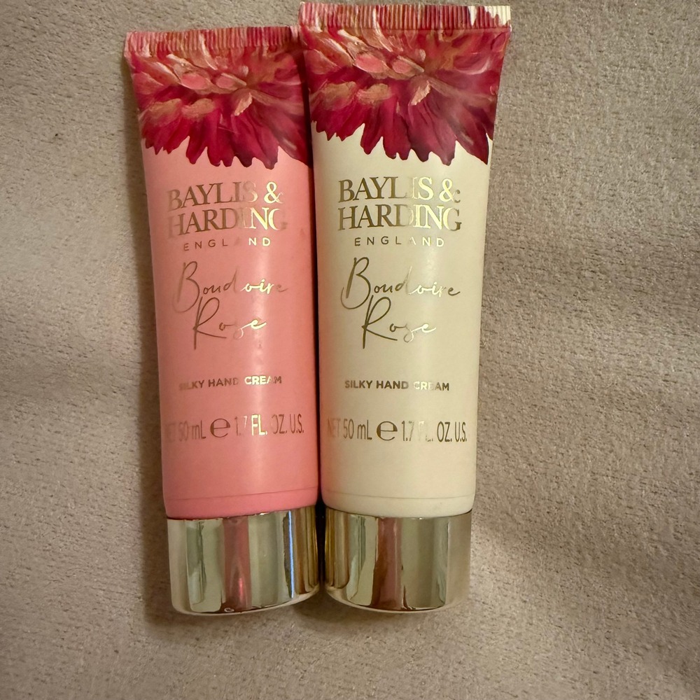 BAYLIS & HARDING ENGLAND BOUDOIRE ROSE HAND CREAM 1.7fl oz
